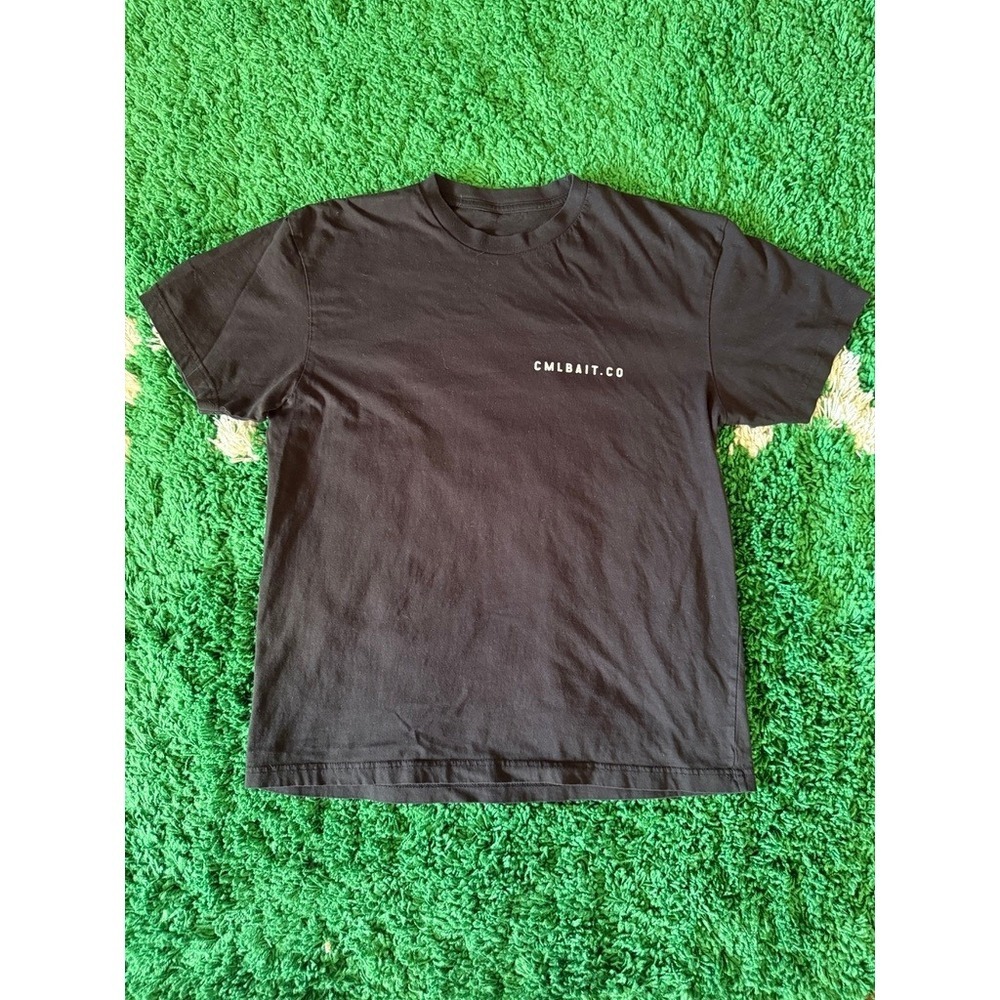 CMLBAIT CO Black Graphic T Shirt Fishing‎ Mens Size Large